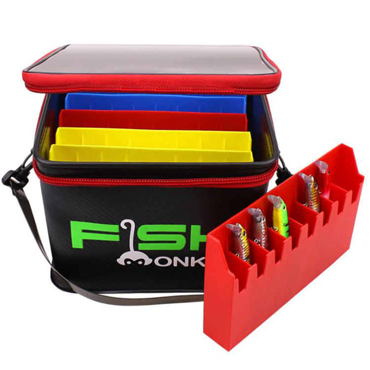 Lures and Jig Bag with 6 Boxes